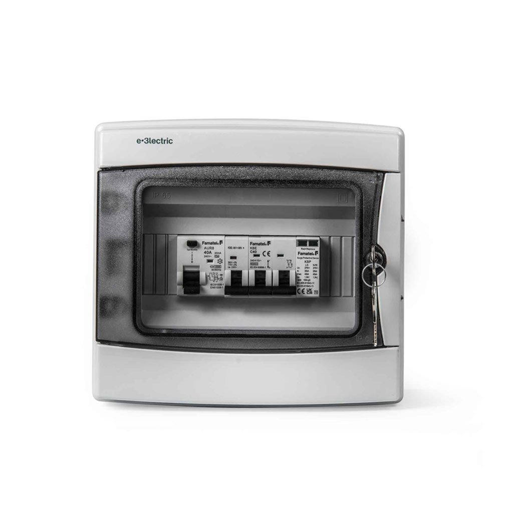 Armario de protección vehículo eléctrico