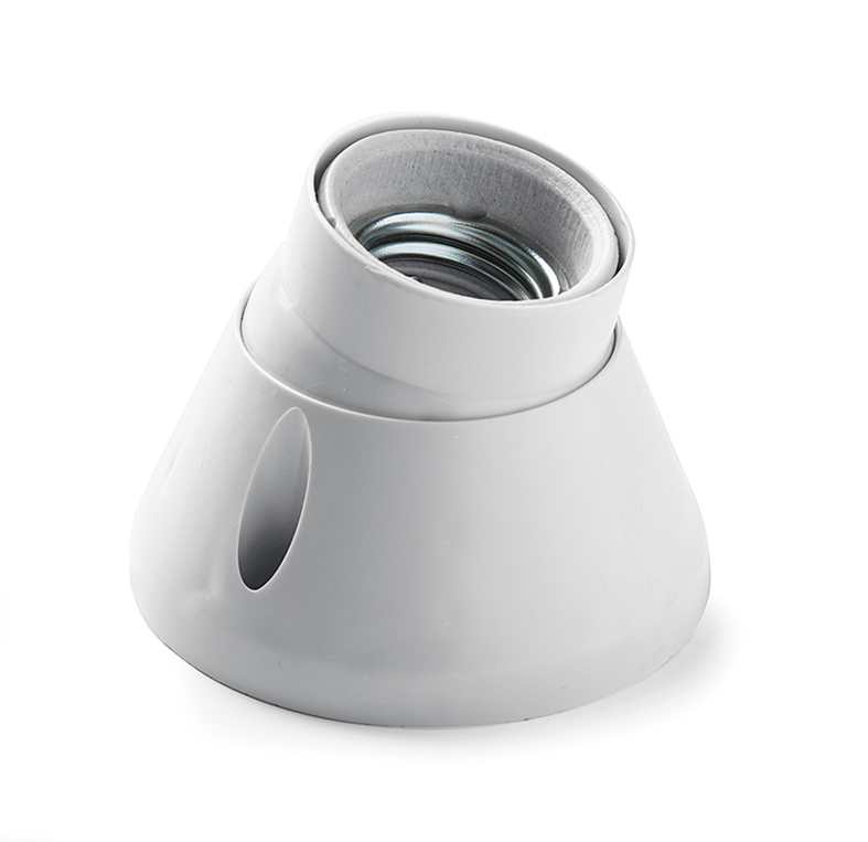 Lampholder socket 360º swiveling socket E-27