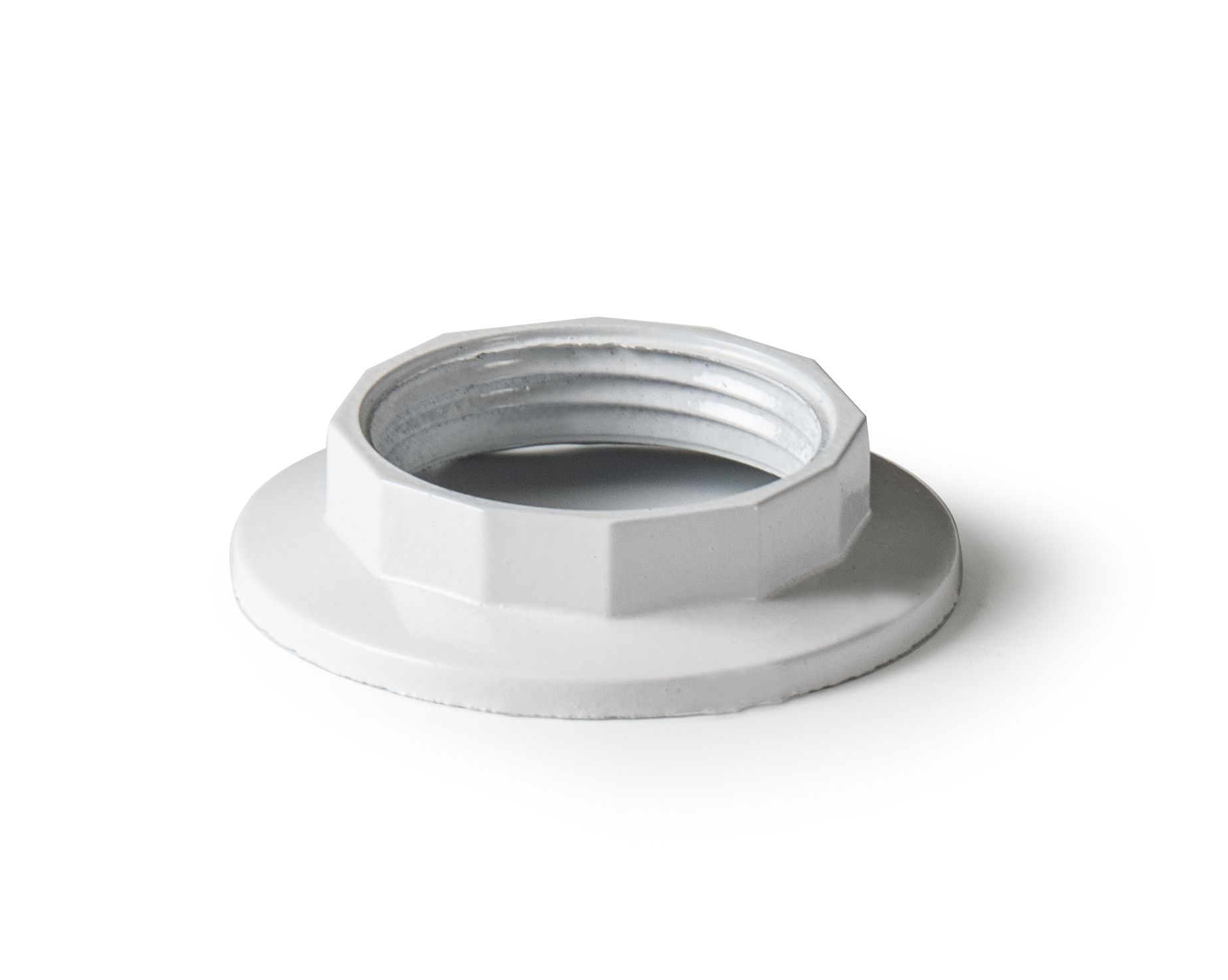Threaded washer lamp holder E-14