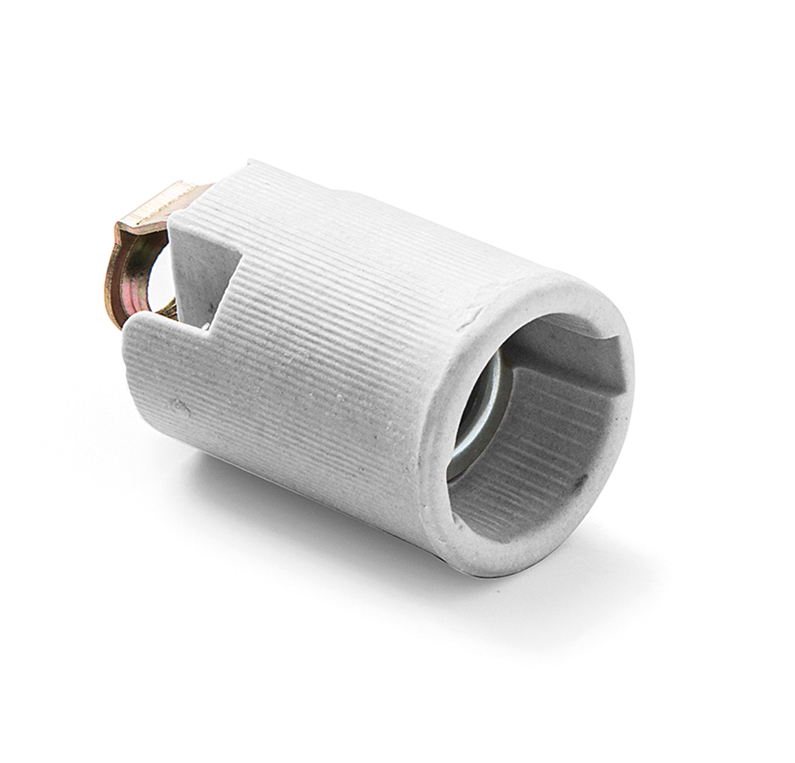 Portalámparas cerámica E-14