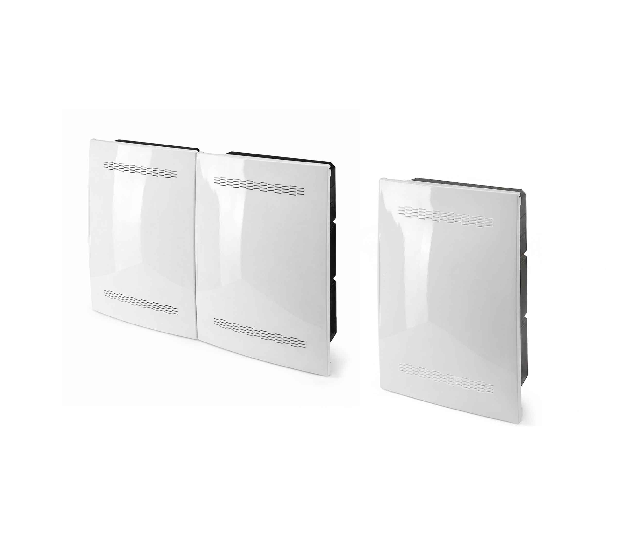 ASTRA ENSEMBLE D'ARMOIRES 42 modules ET DEUX REGISTRES DE TERMINATION DE RÉSEAU IP40