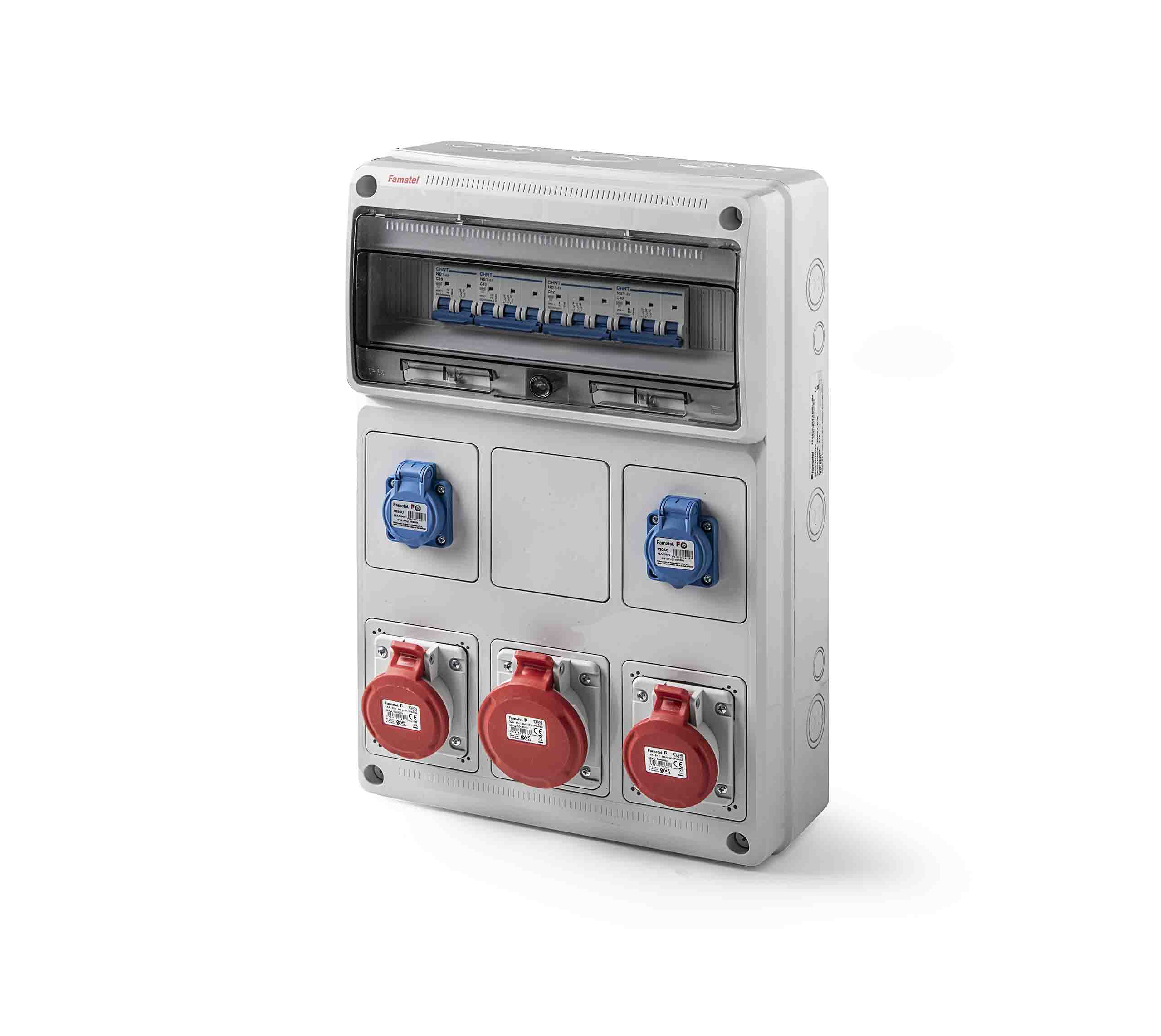 Caixa 16 módulos com protecções IP54