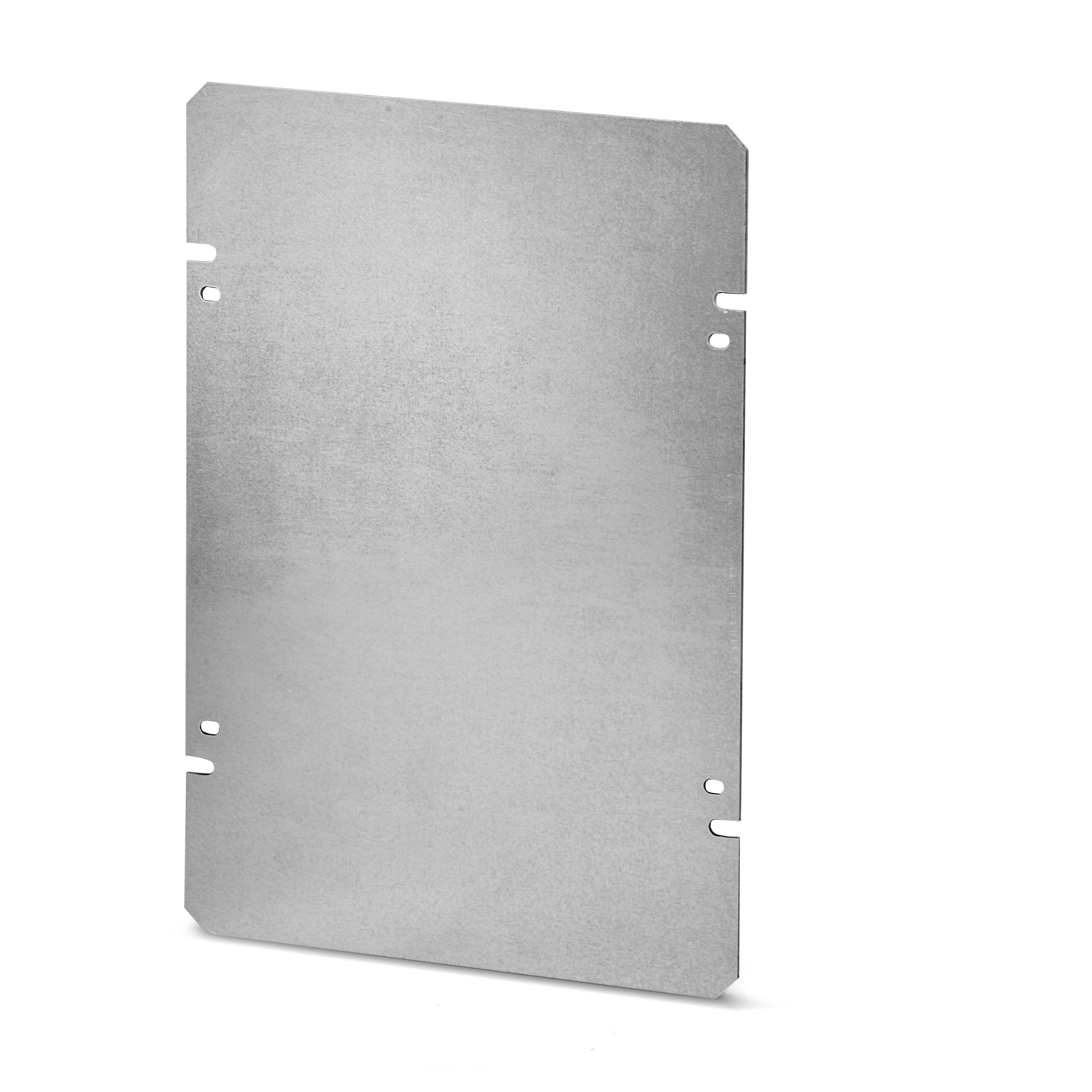 Plaque de fond galvanisée pour enceintes en polyester STONE