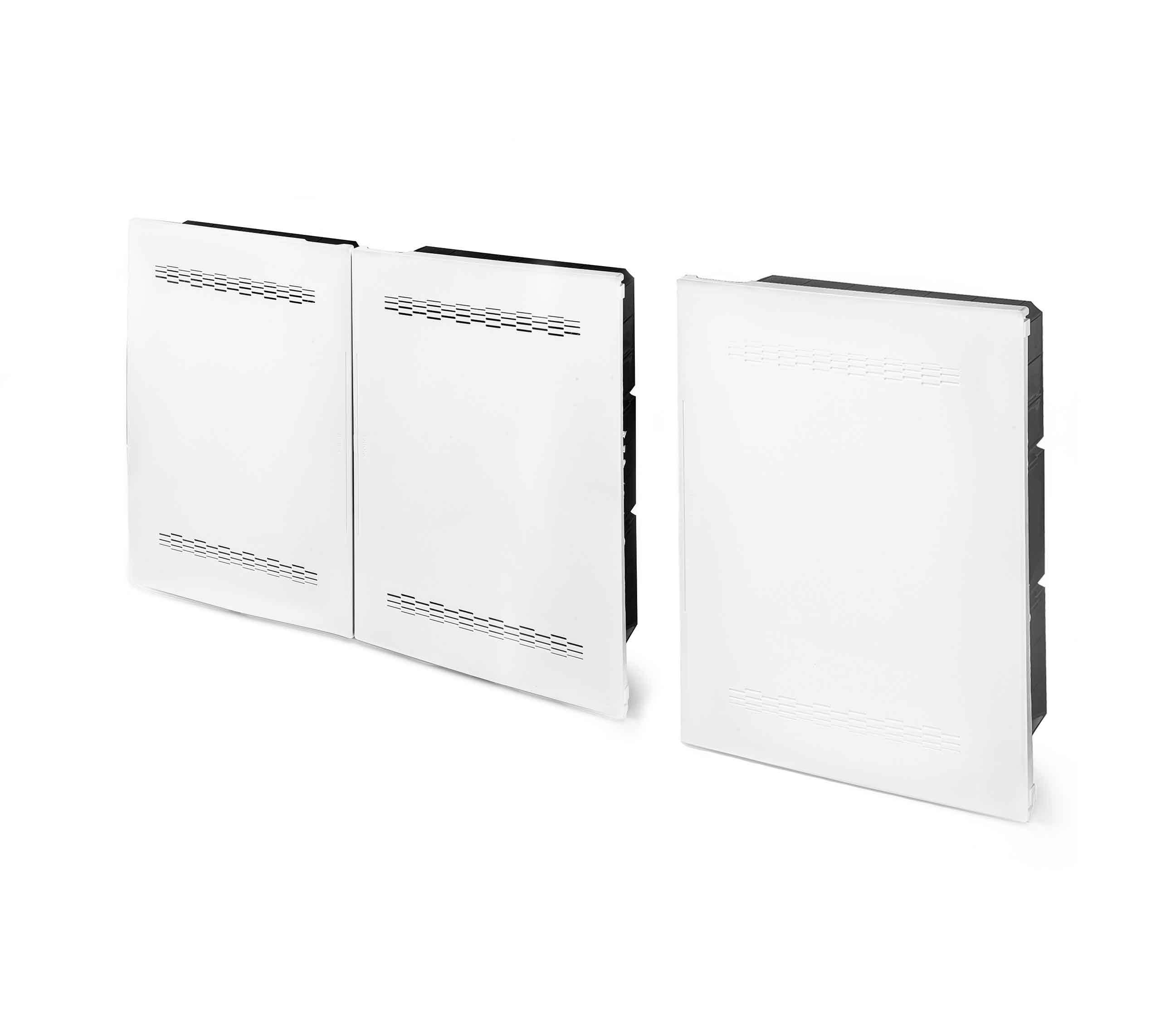 ASTRA CONJUNTO DE ARMARIO 54 módulos Y DOS REGISTRO DE TERMINACIÓN DE RED IP40 Tabiquería hueca