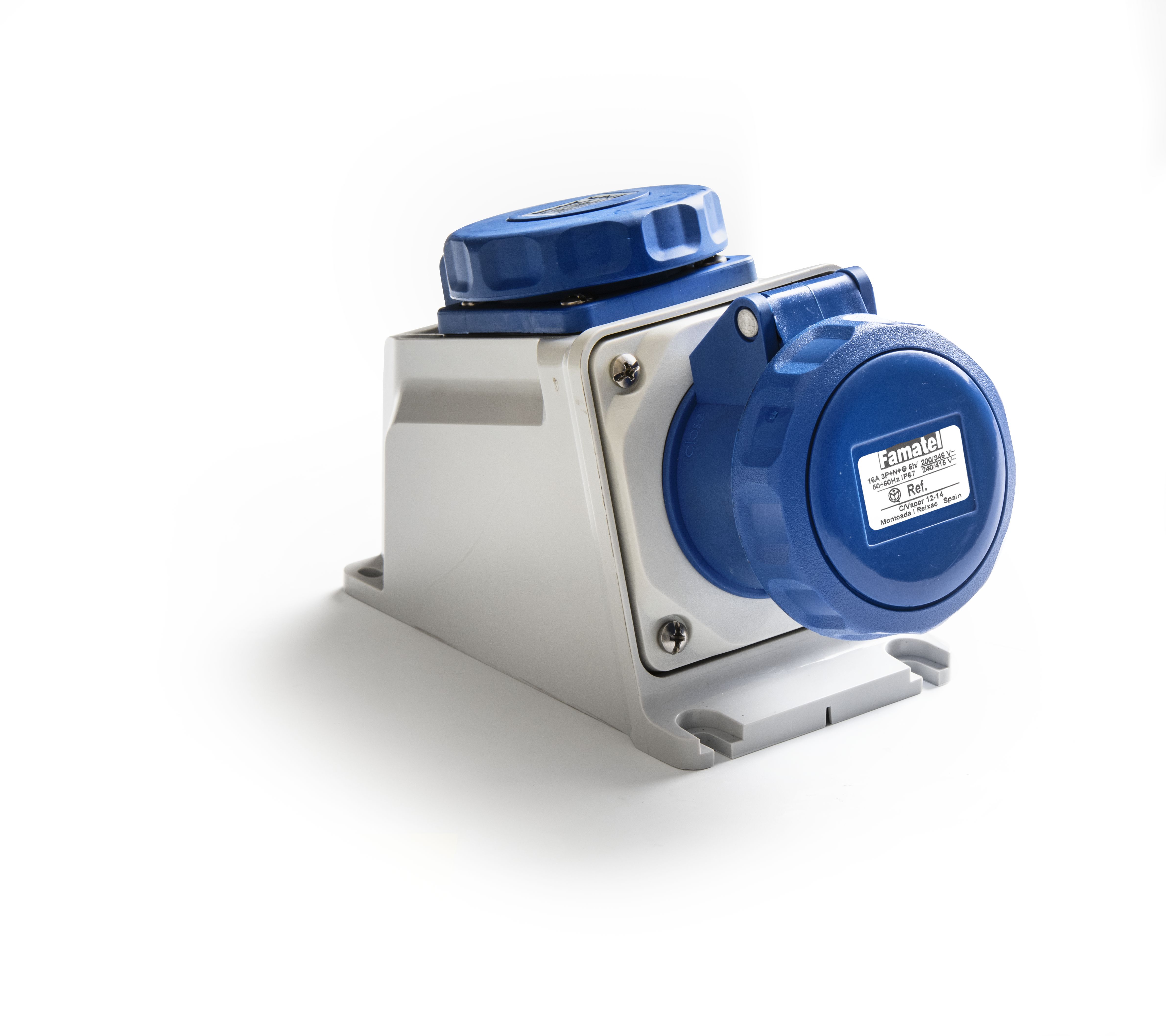 Bases COMBO superficie + schuko 16A IP67