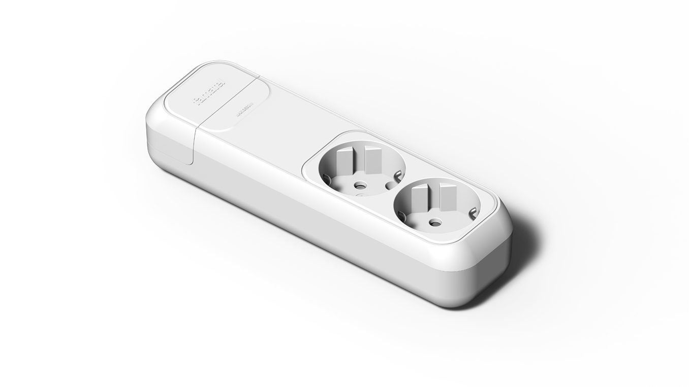 Base 2 sockets 16A