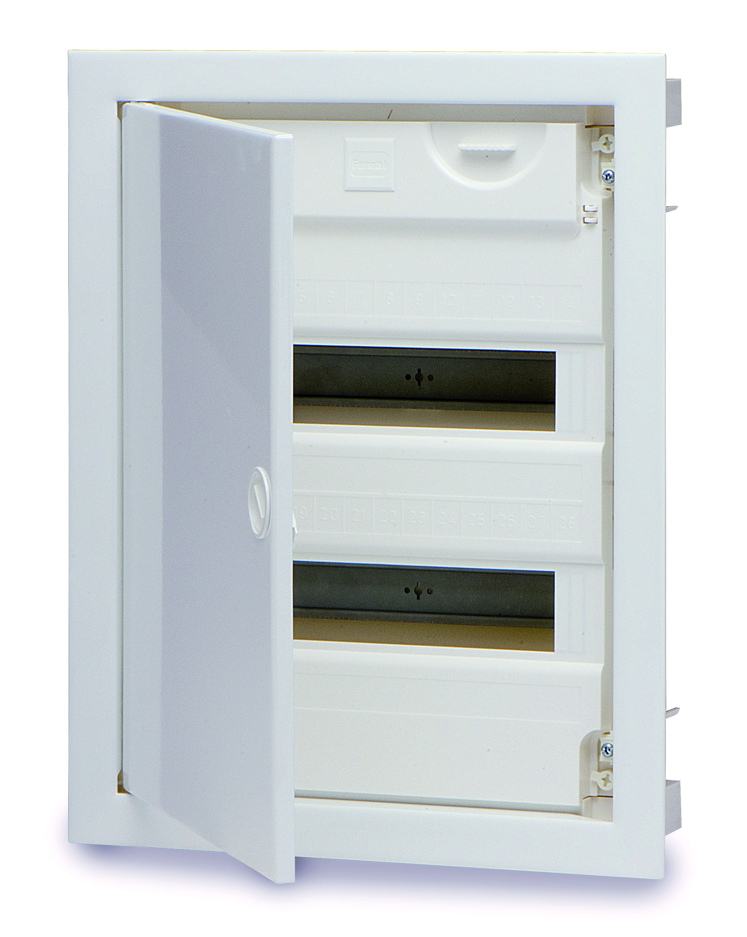 Armoire métallique encastrée 28 modules
