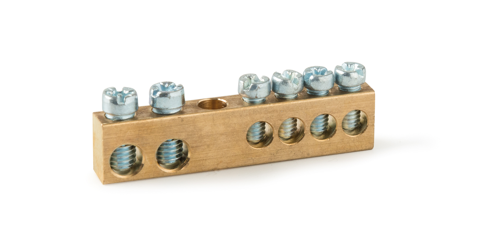 Neutral and ground terminal strip