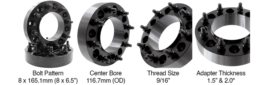 Watfields Engineering Hubcentric Spacers For Peugeot 106 – 20mm With 8 Wheel Bolts