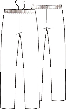 PANTALON GOMA+CORDON INTERIOR SARGA