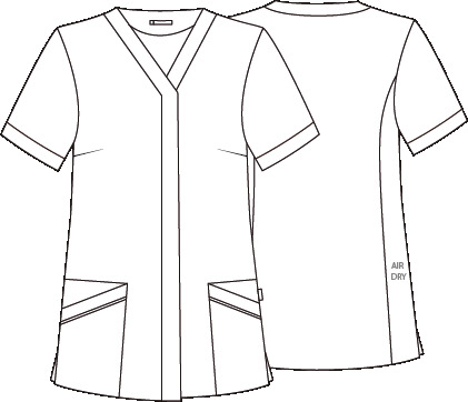 BLUSA MUJER BOTON OCULTO CASSANDRA