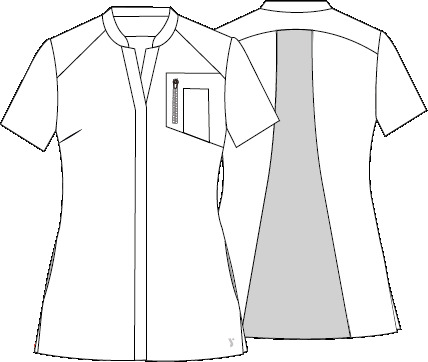 BLUSA MUJER ABIERTA M/C MINA