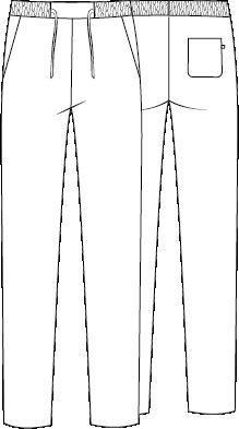 PANTALON UNISEX CORDON GOMA CINTURA