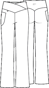 PANTALON MUJER FLARE