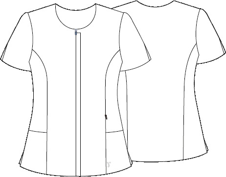 BLUSA MUJER ESCOTE CAJA M/C JANA