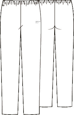 PANTALON HOMBRE GOMA RECTO