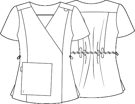 BLUSA MUJER FRUNCIDO ESPALDA M/C ELIRA