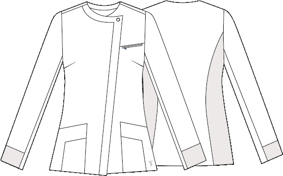 BLUSA MUJER ABIERTA M/L MARINA