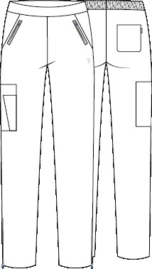 PANTALON MUJER CREMALLERA EN BAJOS