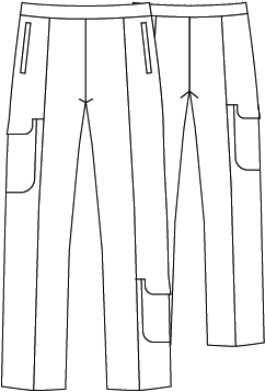 PANTALON FEMME MULTI-POCHES VIGORÉ
