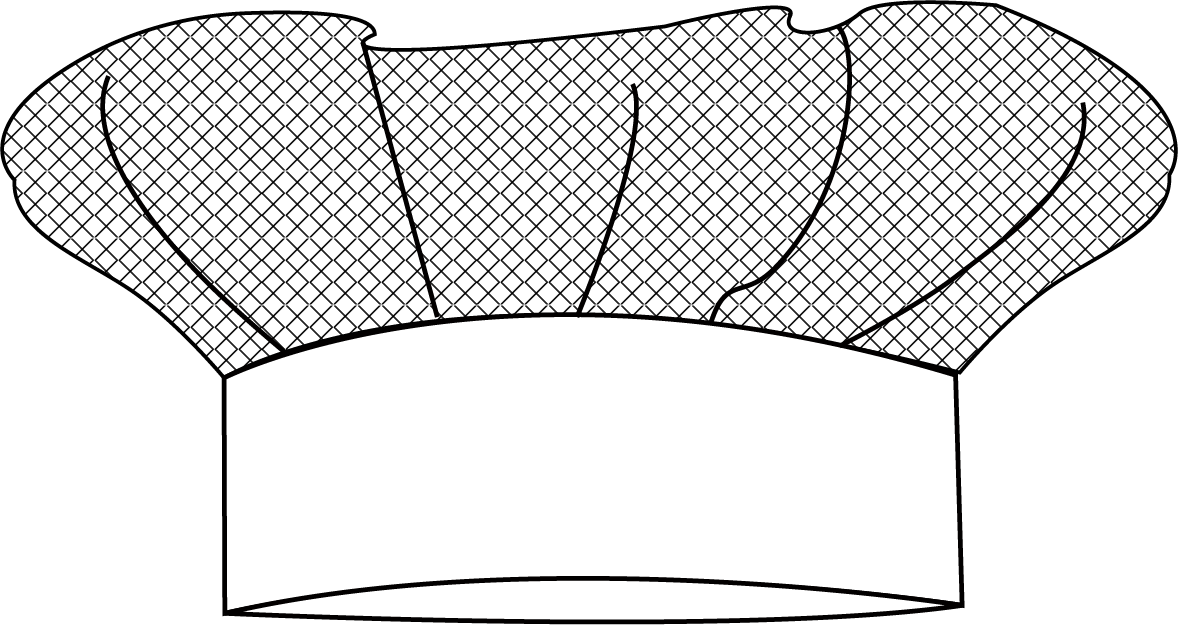 GORRO CON CANALE (Paq. 6 uds)