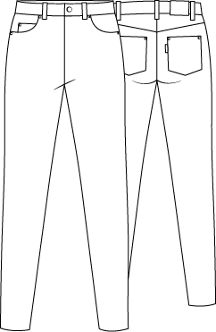 TROUSERS MAN DENIM