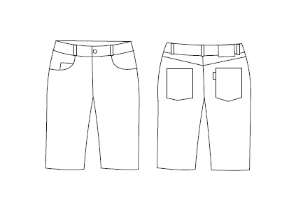 BERMUDAS HOMEM GANGA
