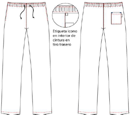TROUSERS UNISEX WITH DRAWSTRING PLANET RECYCLED FABRIC MICROFIBER
