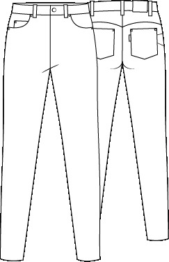 PANTALON MUJER VAQUERO CASDY