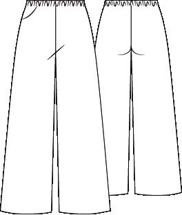 PANTALON MUJER CREPE