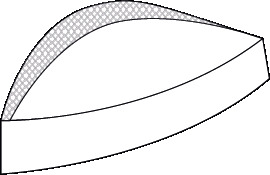 CAPPELLINO CON ELASTICO (Paq. 6 un.)
