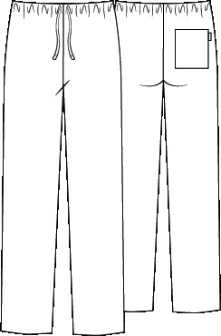 PANTALONE UNISEX CON CORDINO TESSUTO RICICLATO MICROFIBRA
