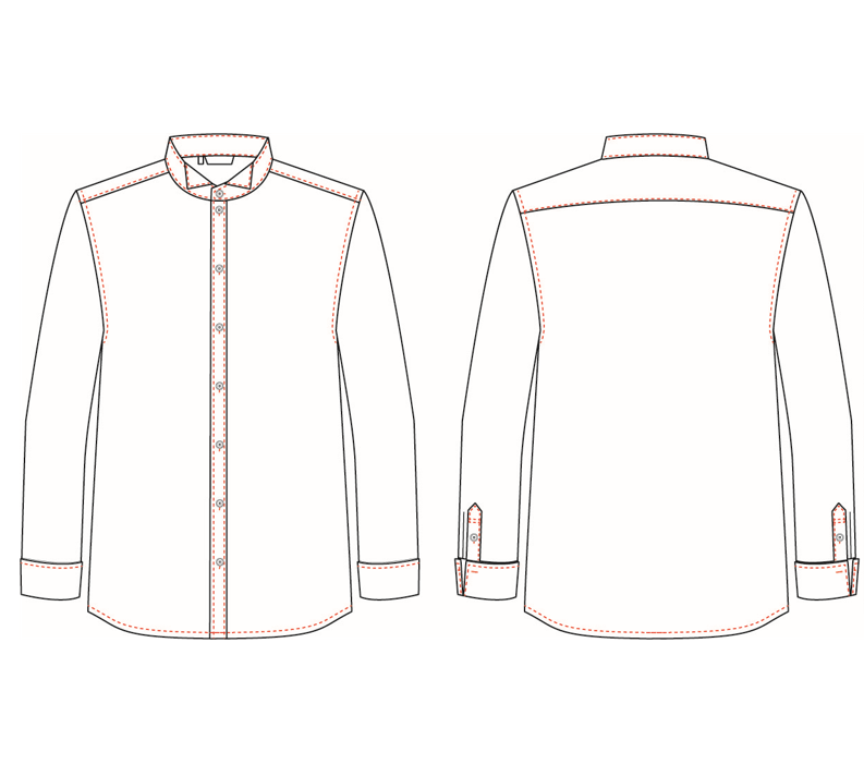CAMISA DE HOMEM PARA CAUDAS