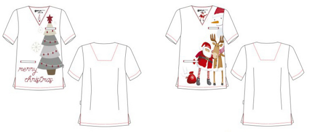 BLOUSE UNISEXE FELIZ NAVIDAD
