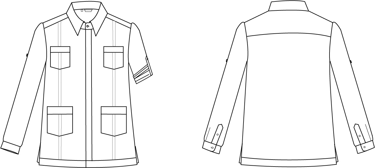 GUAYABERA HOMBRE CUELLO CAMISERO SALOMON