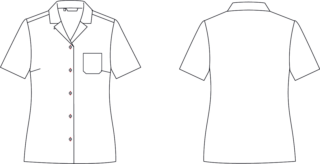 CAMICIA DONNA COLLO AL REVERS HAWAII
