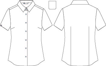 CHEMISE FEMME MANCHES COURTES ÉLASTHANNE
