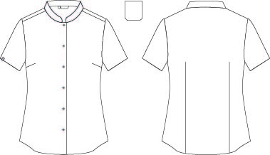 CAMISA MUJER M/C C/MAO ELASTAN