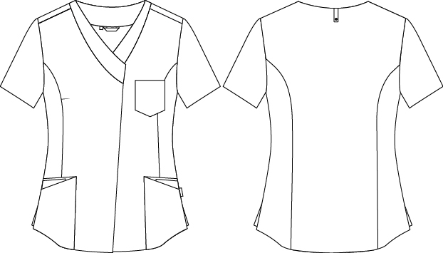 BLOUSE WOMAN OPEN COMBI PEÑA