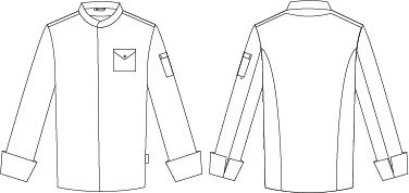 JACKET KITCHEN UNISEX COMBI RIBBED TACTICAL