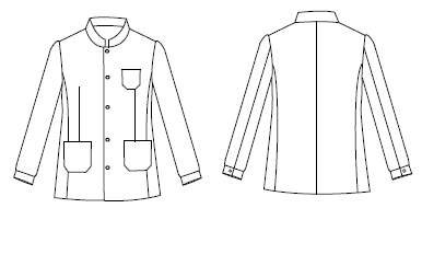 CHAQUETA HOMBRE MAO RAYA DIPLOMATICA