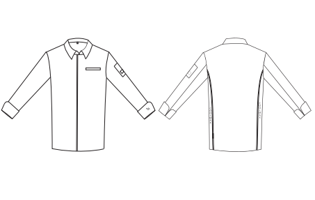 CHAQUETA COCINA HOMBRE ZEUS