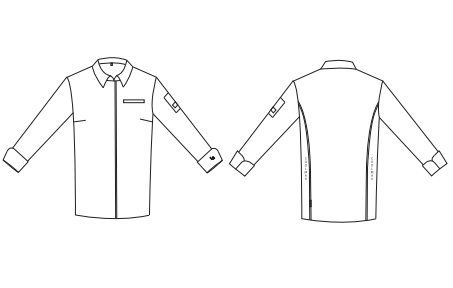 CHAQUETA COCINA MUJER ATENEA