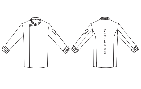 CHAQUETA COCINA HOMBRE AQUILES