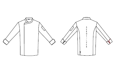 CHAQUETA COCINA HOMBRE ABAD