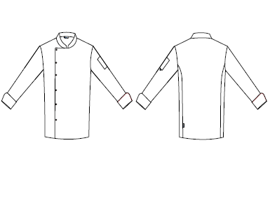 CHAQUETA COCINA UNISEX ORTIZ