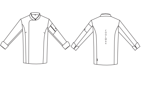 VESTE CUISINE FEMME IRIS 
