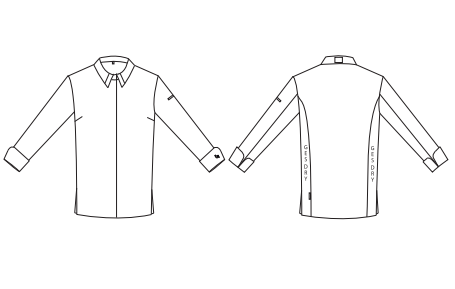 CHAQUETA COCINA MUJER SELENE