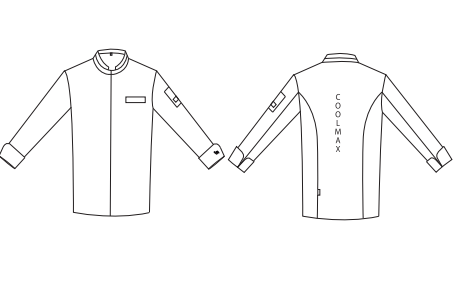 VESTE CUISINE HOMME ZELO 
