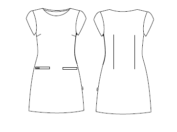 VESTIDO MUJER CAPRI BLANCO